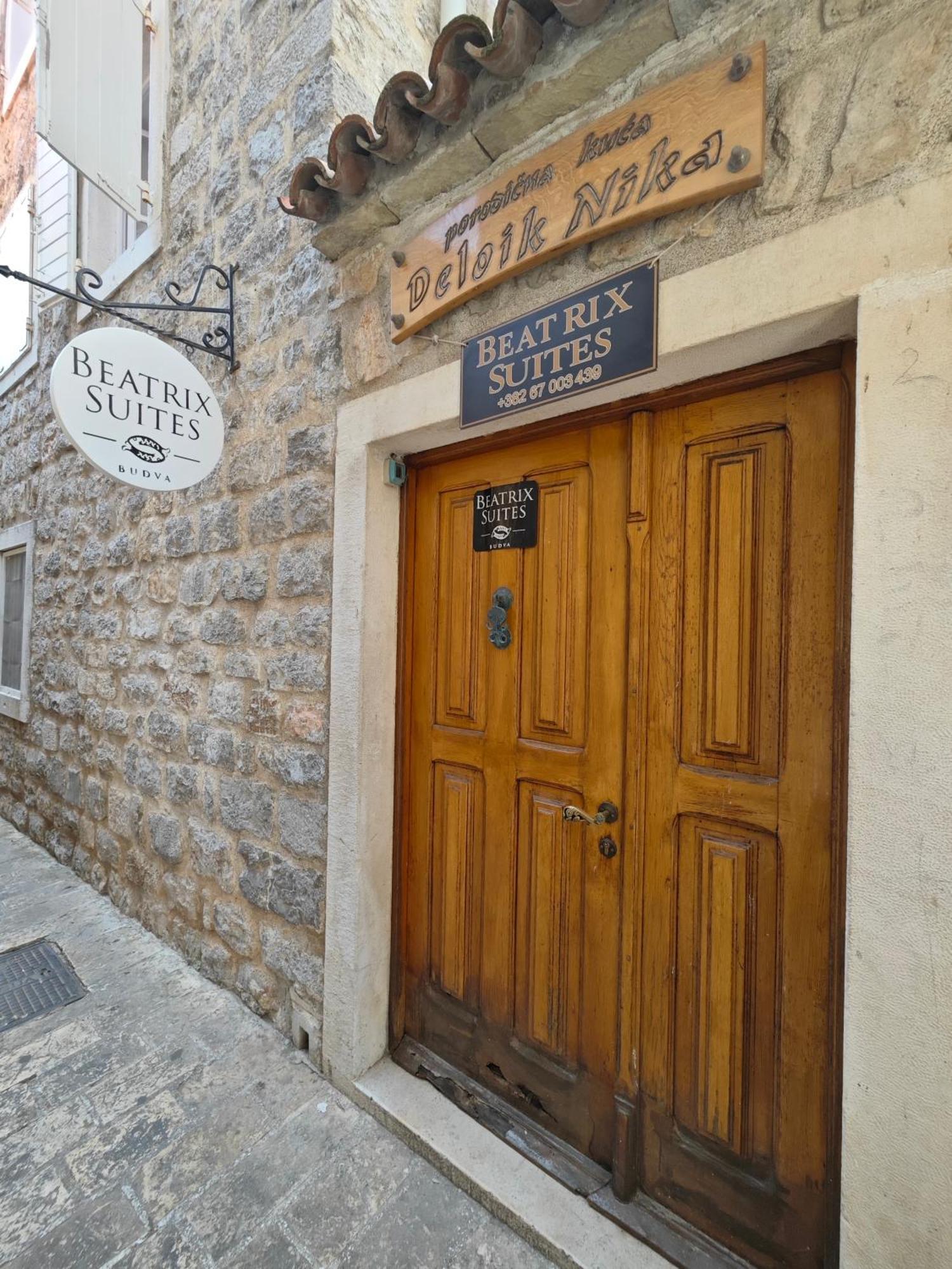 Beatrix Suites Budva Buitenkant foto