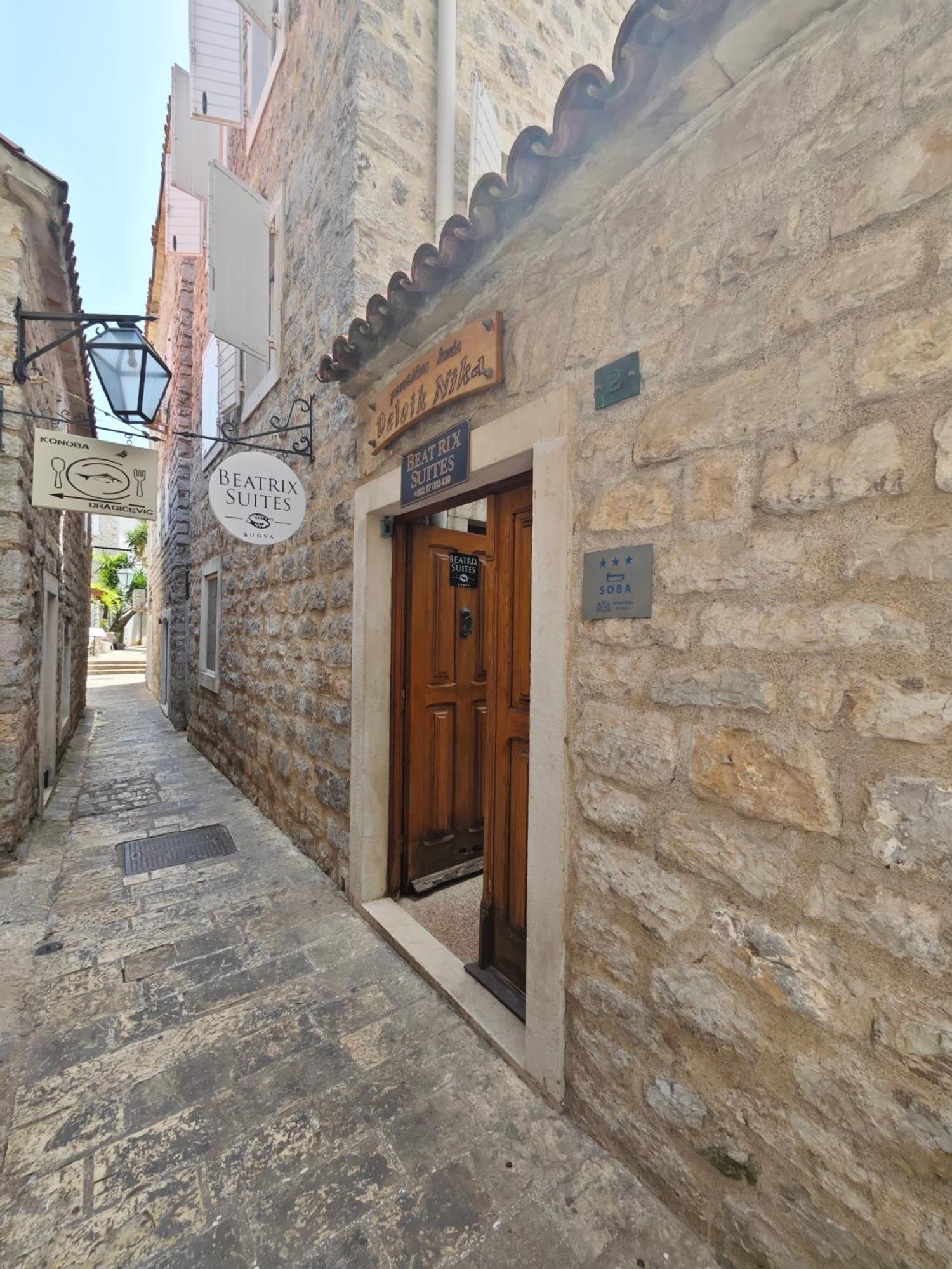 Beatrix Suites Budva Buitenkant foto